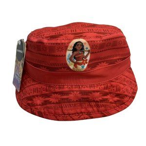 Disney Moana Toddler Reversible Bucket Hat Orange One Size Fits Most Princess